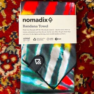 Bandana Towel- New tie dye multi Nomadix